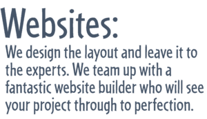 Websites description with white background